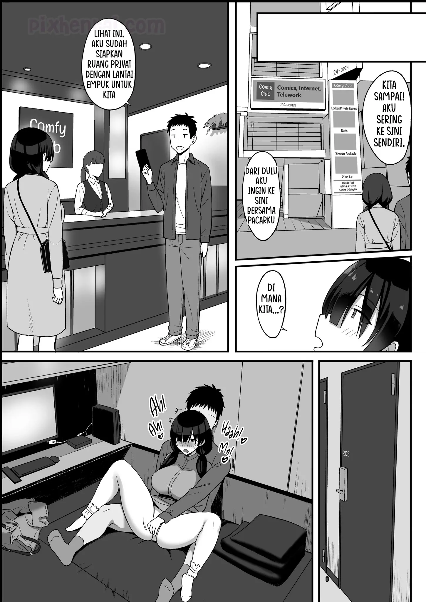 Komik hentai xxx manga sex bokep My Big-Boobed Stalker is Now My Girlfriend 30